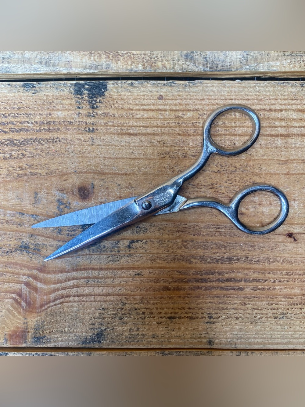 Vintage Kleencut Forged Steel 5inch Scissors Made in USA